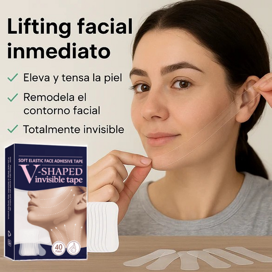 V-Shaped® Cintas Faciales Efecto Lifting (40 pcs)