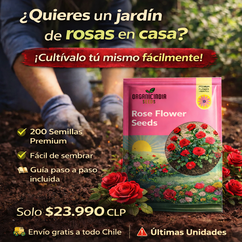 200 Semillas Rosas Trepadoras Jardín