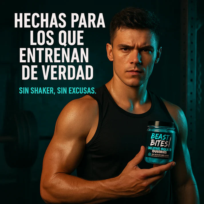 BEAST BITES™ - Gomitas de Creatina Monohidratada