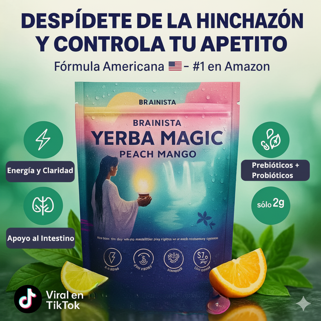 Yerba Magic - Té instantáneo de yerba mate en polvo.