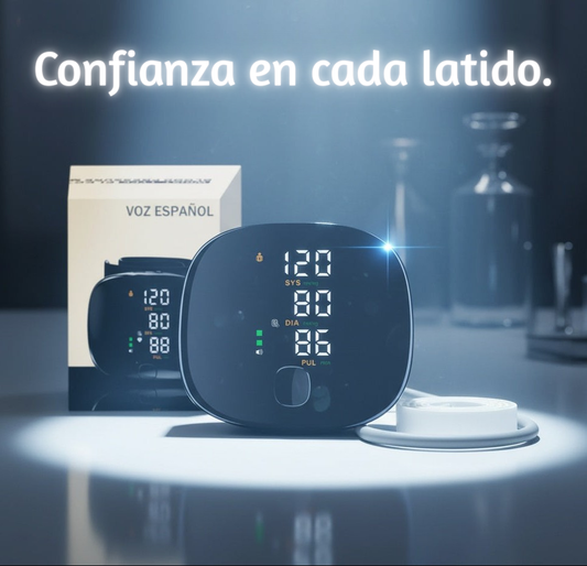 Heartly™ - Tensiómetro Digital de Muñeca