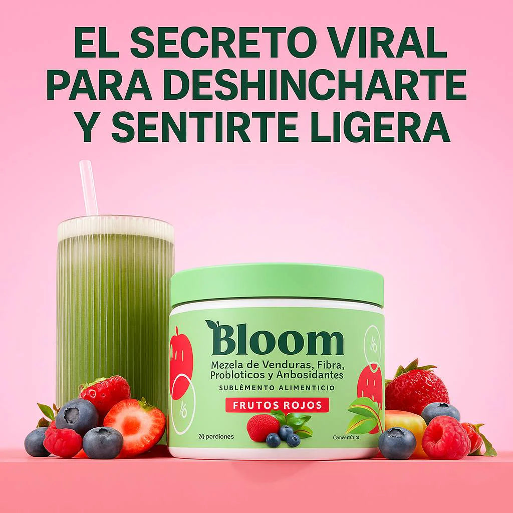 BLOOM™ Jugo Verde - Suplemento en polvo
