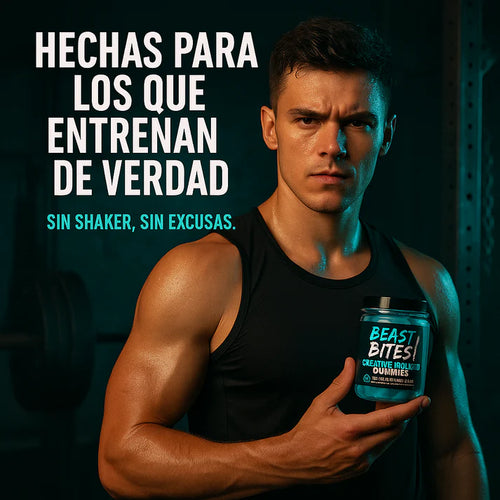 BEAST BITES™ - Gomitas de Creatina Monohidratada