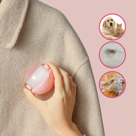 Pelota Pegajosa Quitapelos y Pelusas