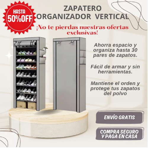 Zapatero Organizador Vertical